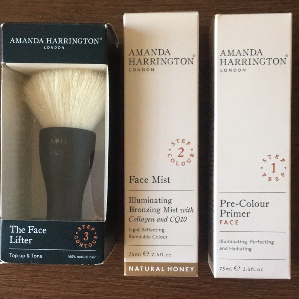 Amanda Harrington Body Set, self tanning